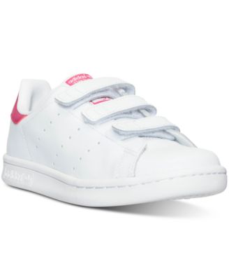 adidas Little Girls Stan Smith Casual Sneakers from Finish Line Macy s