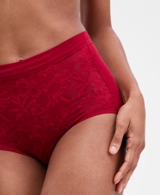Women's Breathe Lace High-Rise Brief Underwear DFCLBF