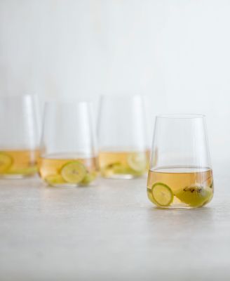 Vervino Stemless Wine Glasses, Set of 4