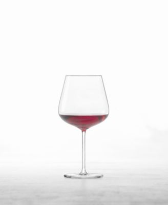 Vervino Burgundy Glasses, Set of 4