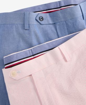 Men's Modern-Fit Solid Seersucker Pant