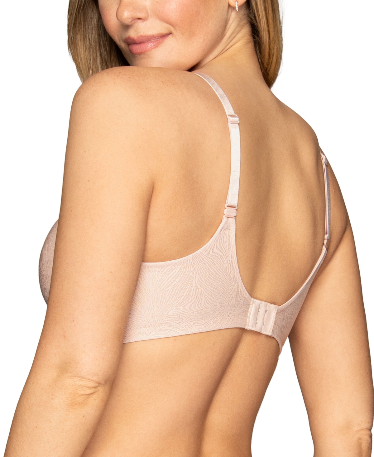 Vanity Fair Lingerie Effortless Simple Size Wire-free Bra, 72125 In Pink