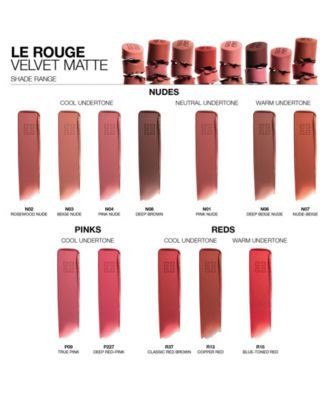 Le Rouge Velvet Matte Long Lasting Lipstick