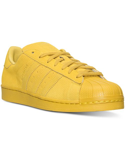 Adidas Men S Superstar Mono Suede Casual Sneakers From Finish Line