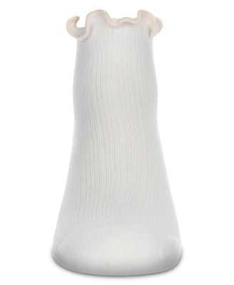 Girls' Colored Ruffle Anklet Socks