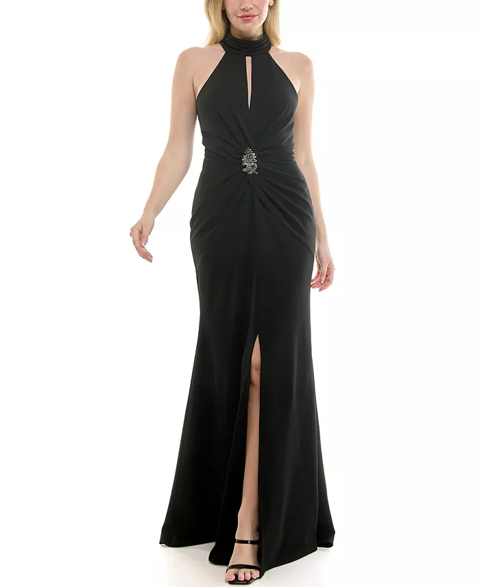 Women's Halter Neck Sleeveless Dress