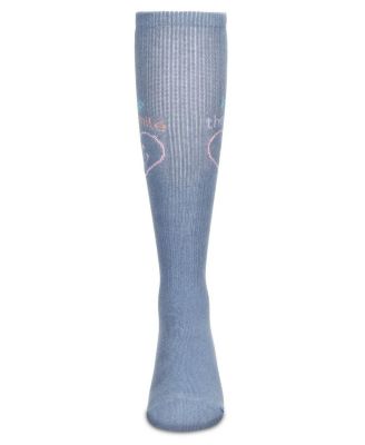 Big Girls Keep The Smile Knee High Socks