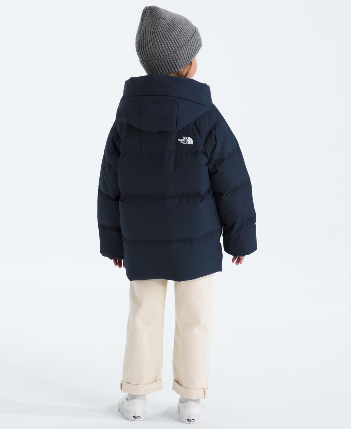 The North Face 2t-7 Parka Elastic Cuffs Jacket In Blue
