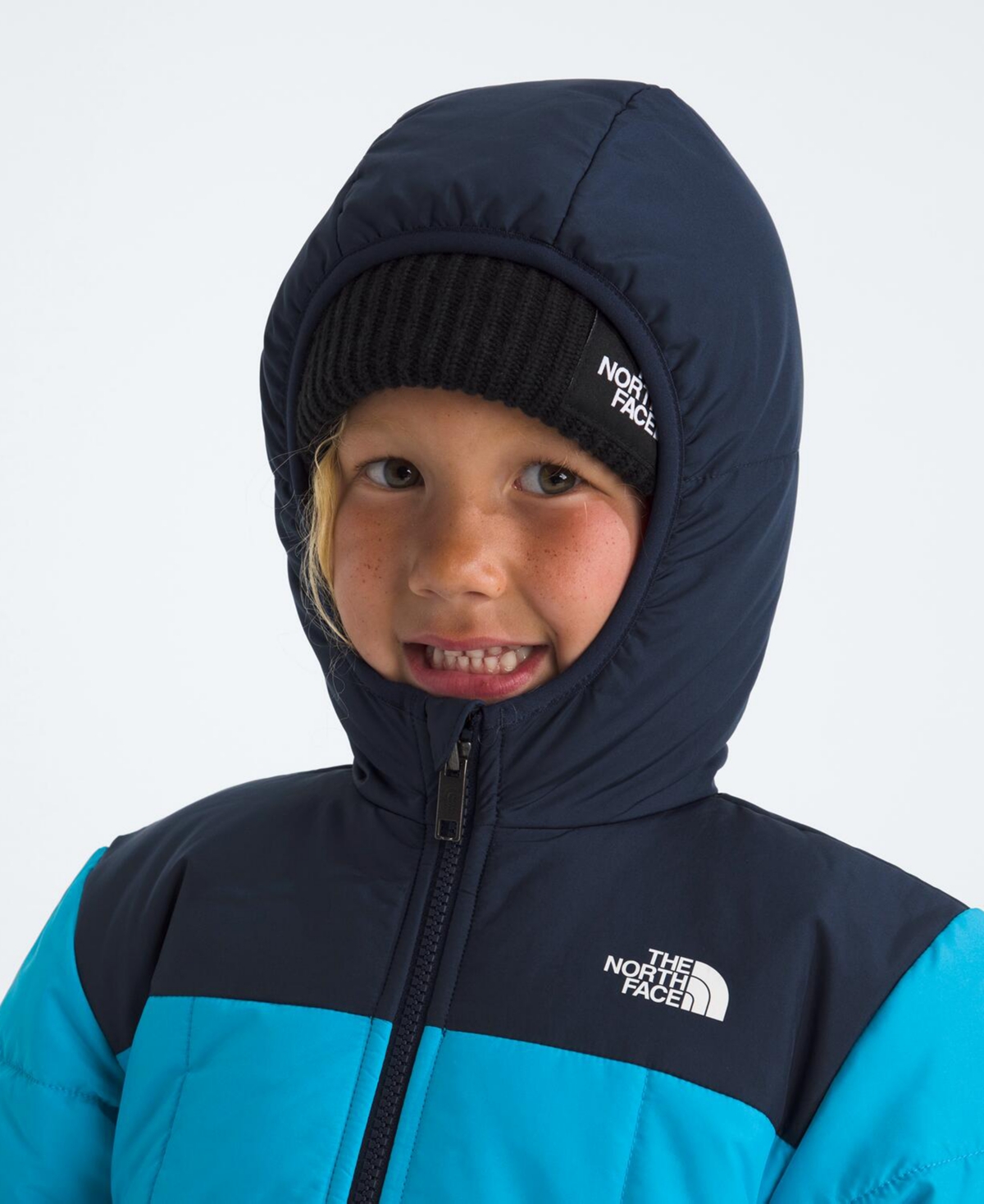 The North Face Boys 2t-7 Shasta Reversible Full-zip Jacket In Blue