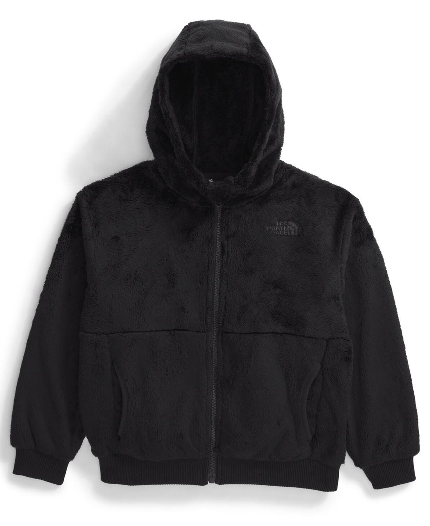 Свитер The North Face Osito Hooded Sweater для девочек, цвет: Чёрный — фото 2