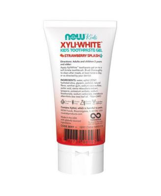 XyliWhite Kids Toothpaste Gel ,Strawberry Splash 3 oz