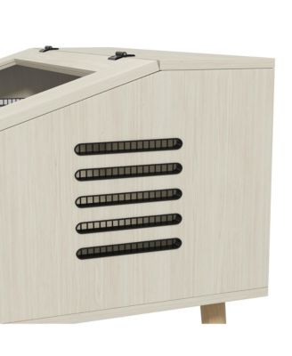 30 Gallon Reptile Terrarium W/ Top Opening Windows & Air Vents