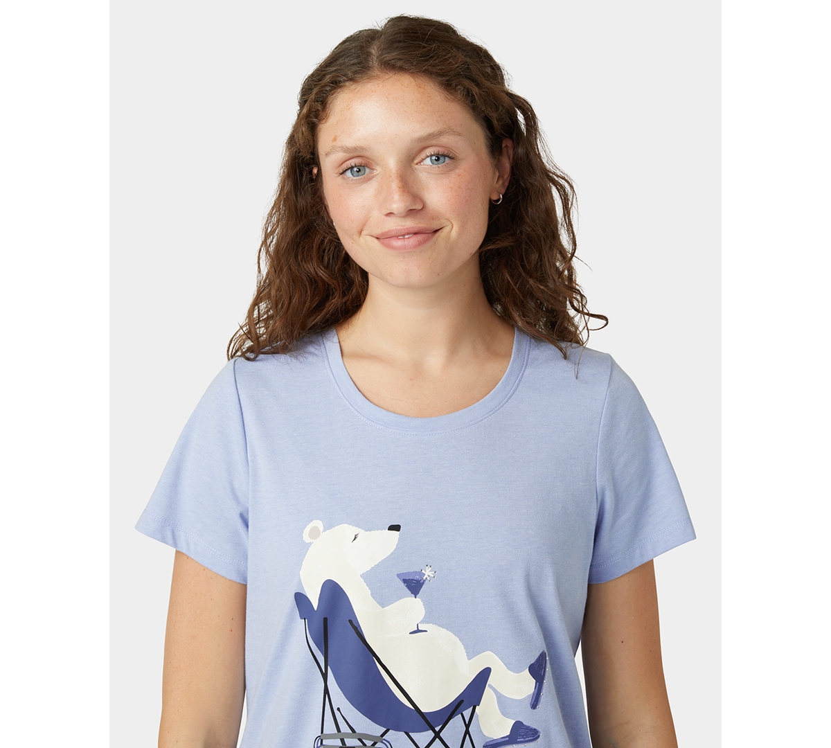 Hue Women's 2-piece Embellished Short Sleeve Pajama Set In Blue