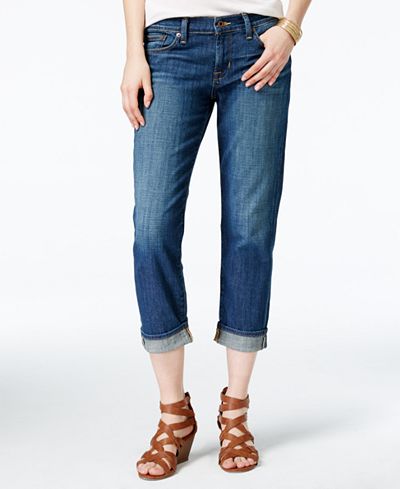 Lucky Brand Sweet Cropped Hayward Wash Straight-Leg Jeans - Women - Macy's
