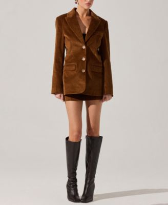 Women's Corduroy Boyfriend Blazer