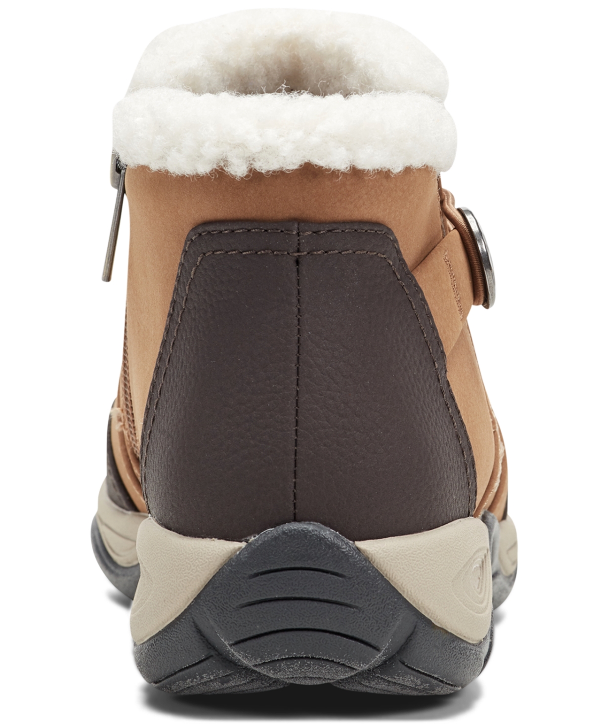 Easy Spirit Women's Erique Cozy Cold Weather Booties In Brown