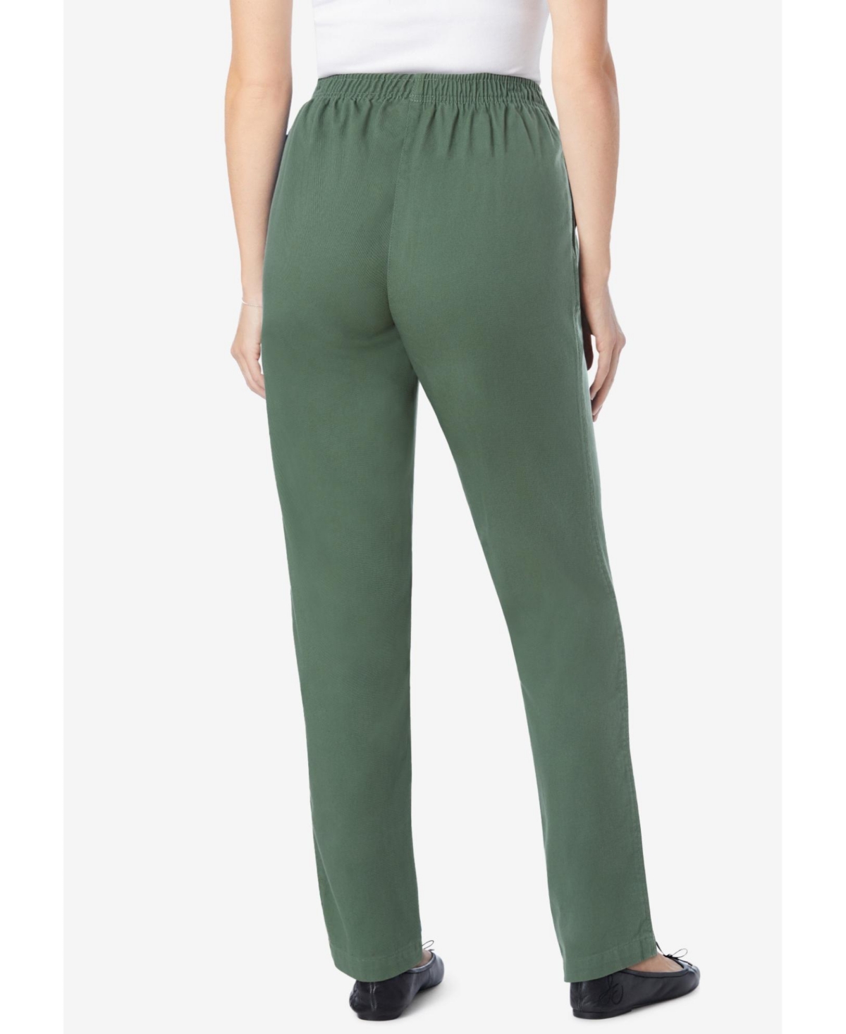 Woman Within Women's 7-Day Straight-Leg Denim Jean