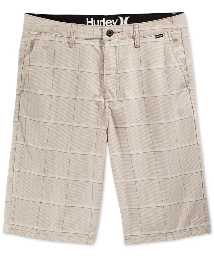 Hurley plaid shorts 2025