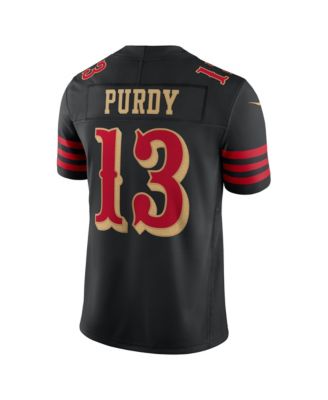 Men's Brock Purdy Black San Francisco 49ers NFL Rivalry Limited Jersey
