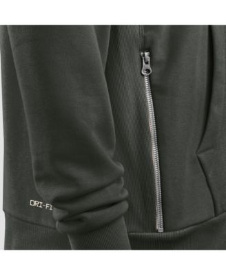 Men's Green New York Jets 2025 NFL Rivalries Sideline Dri-Fit Hoodie