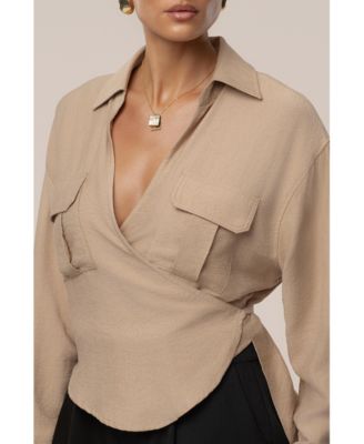 Women's Drift Collared Cargo Top