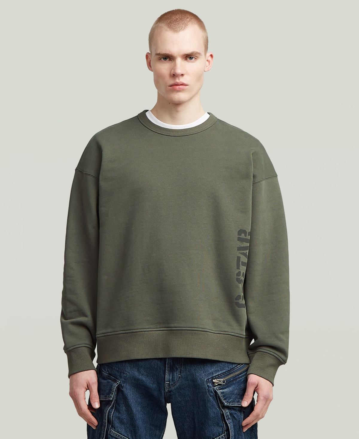 G-star Raw Sprayed 89 Gr Loose R Sw In Green