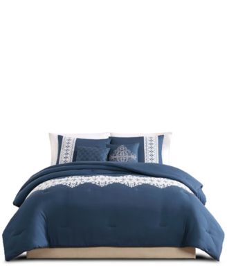 Jaylyn Embroidered 5-Pc. Comforter Sets