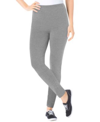 Women's Within Stretch-Cotton Knit Pull-On Leggings