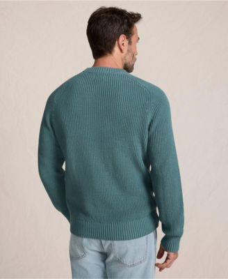 Men's Cotton Drifter Saddle Crewneck Shaker Sweater