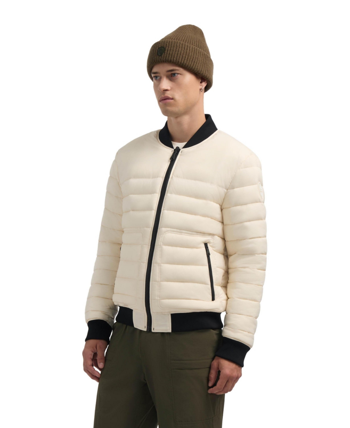 Pajar Aries Reversible Lightweight Bomber Jacket In Black