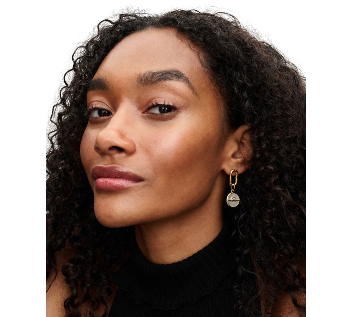 Pandora Openable Stud Earrings In Gold