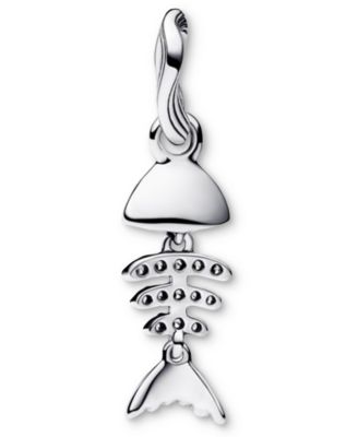 Turquoise Fishbone Dangle Charms