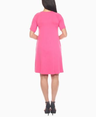 Women's Crisscross Neckline Maternity Dress