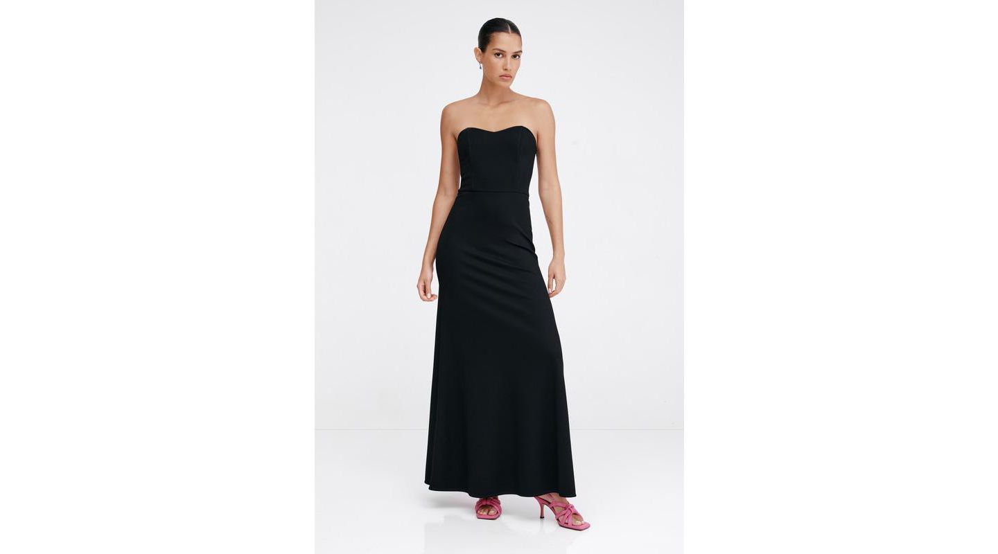 Женское платье Marcella Grace Multi-Way Boned Bodice A-Line Cocktail, цвет: Чёрный — фото 9