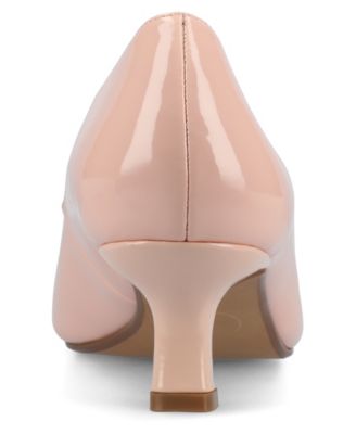 Women's Pammie Pointed Toe Kitten Heel Dress Pumps