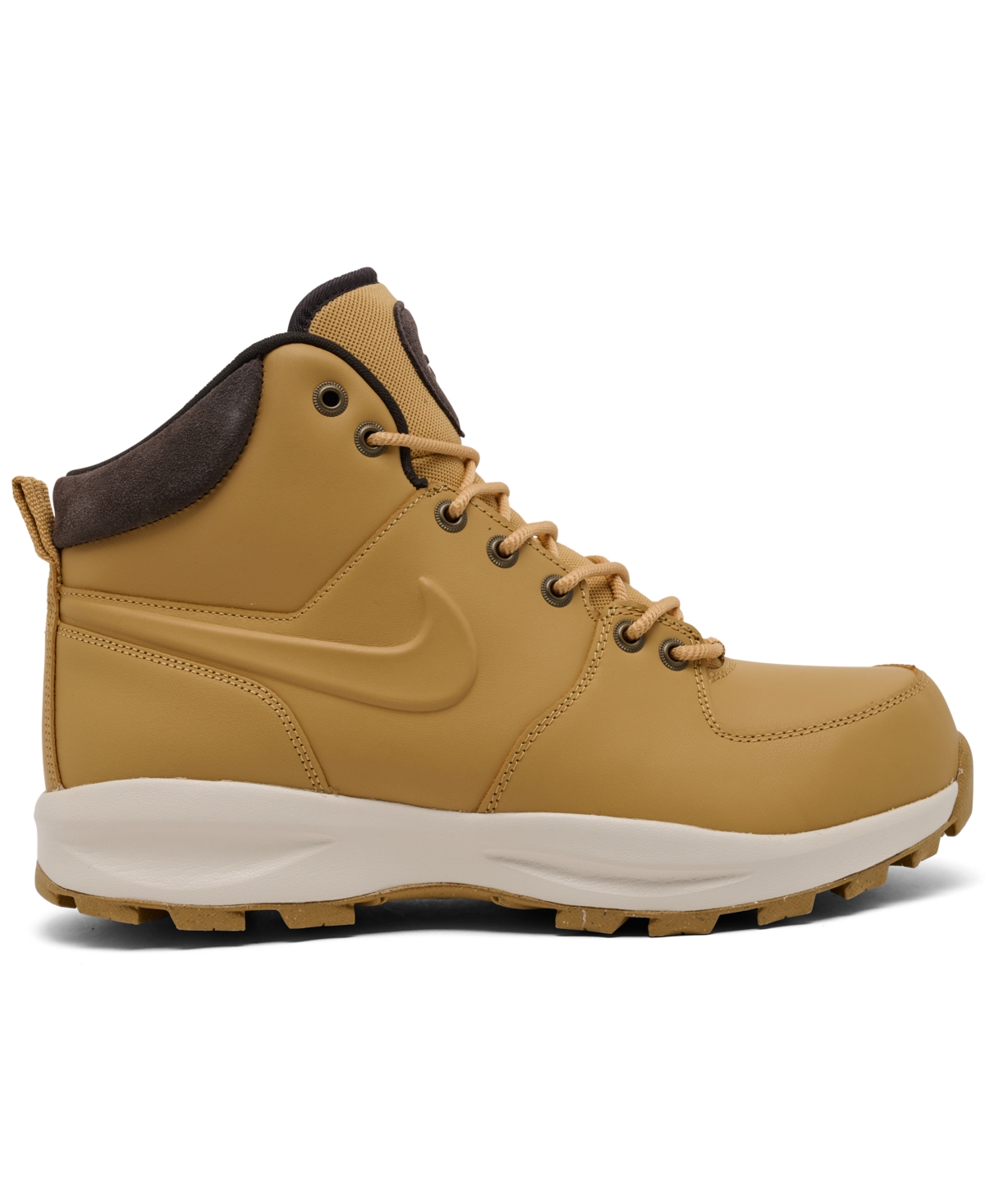 Nike Men's Manoa Leather Boots From Finish Line In Brown