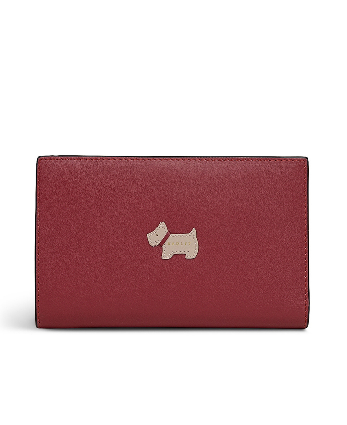 Radley London Heritage Radley Leather Bifold Wallet In Red