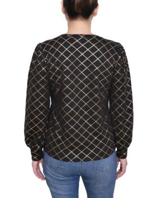 Women's Bishop Sleeve Pullover Top