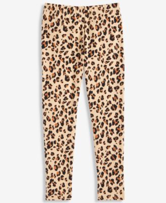 Girls' 5-20 Cheetah Print Leggings, Macy's Exclusive
