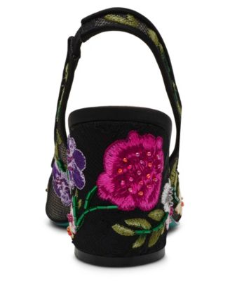 Women's Lira Mesh Embroidered Pumps