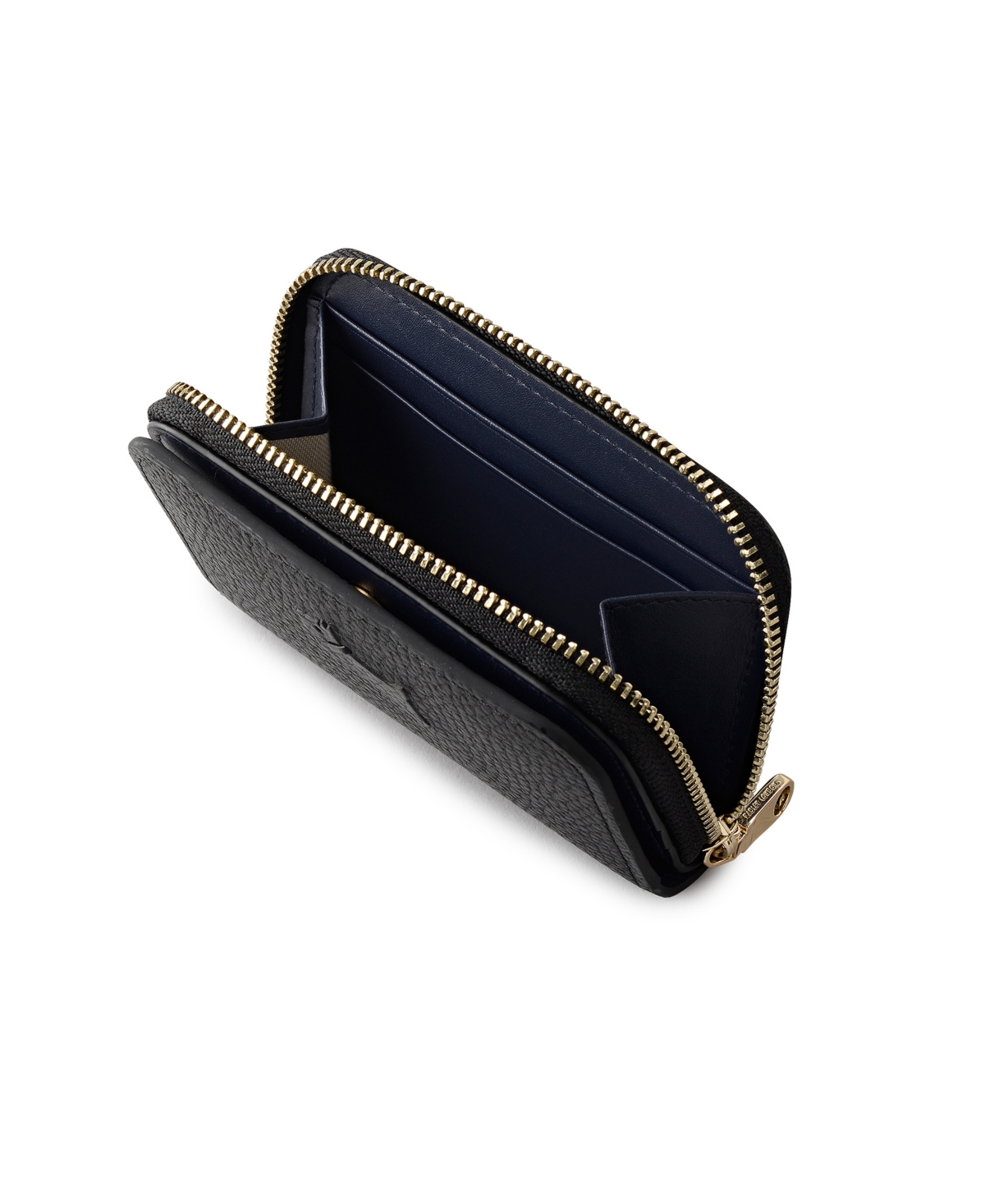 Radley London Authentic Medium Leather Zip Around Wallet In Black