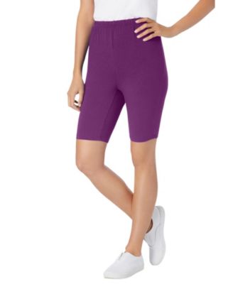 Plus Size Within Stretch Cotton Bike Short