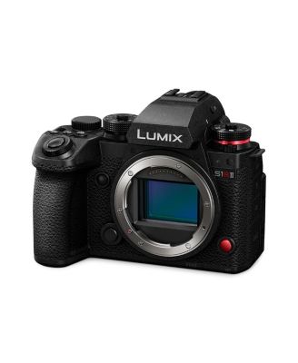 LUMIX S1RII Mirrorless Camera, Bundle with Alpine 160 Bag, 128GB UHS-II SDXC Memory Card, DMW-BLK22 Lithium-Ion Battery Pack