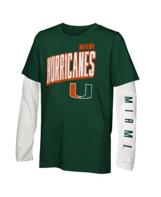 Preschool Miami Hurricanes Mix 3-in-1 Combo T-Shirt Set