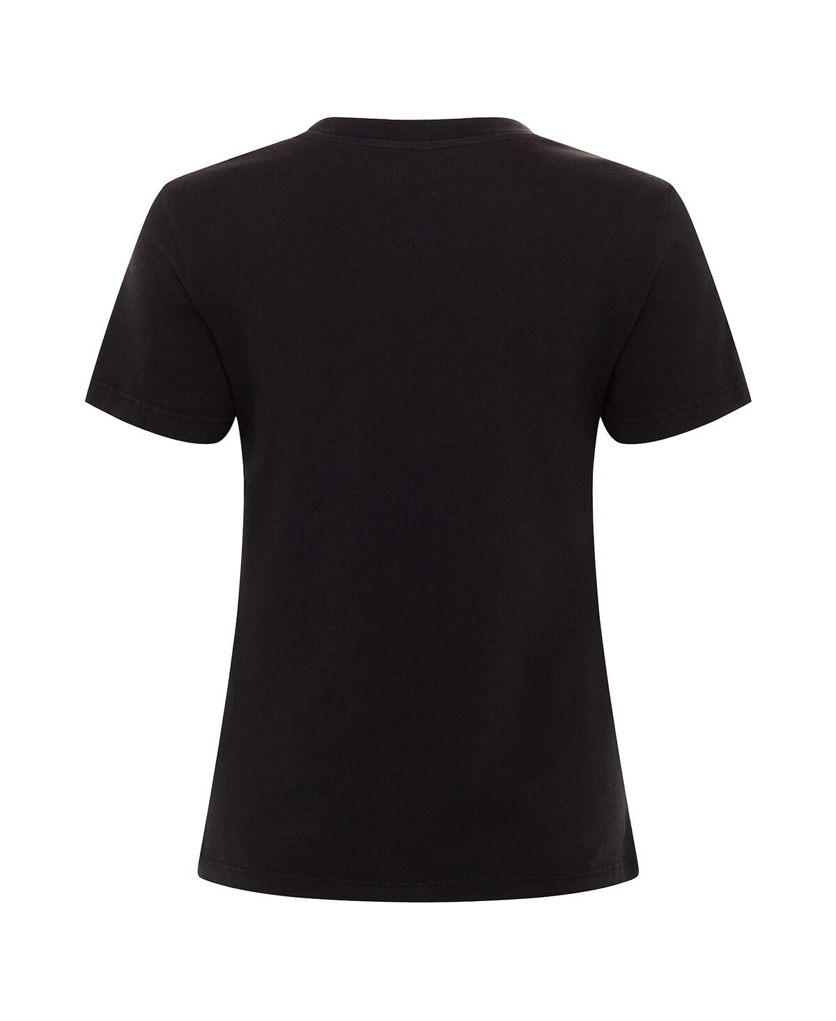 Sportiqe Women's Black Wnba Logo Woman Arcadia Premium T-shirt In Black