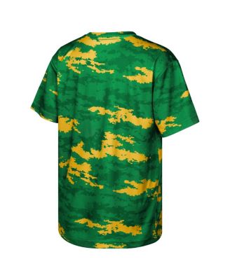 Big Boys and Girls Green Oregon Ducks Scrimmage Sublimated T-Shirt