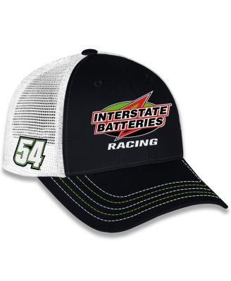 Checkered Flag Sports - Men's and Women's Black Ty Gibbs Interstate Batteries Sponsor Trucker Adjustable Hat