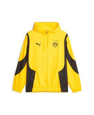 Men's Yellow Borussia Dortmund 2023/24 Pre-Match Anthem Full-Zip Hoodie Jacket