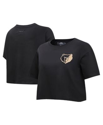 Pro Standard - Women's Black Memphis Grizzlies Holiday Glam Boxy T-Shirt