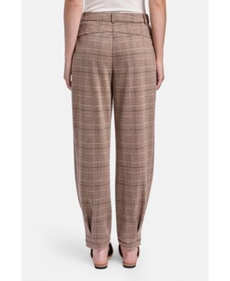 The San Marco Pant In Plaid